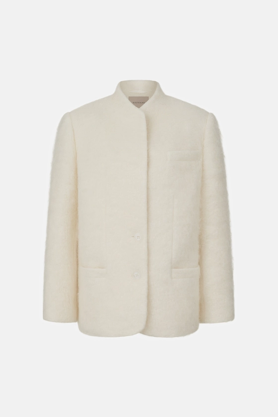 Пальто-жакет Lucid з альпаки 