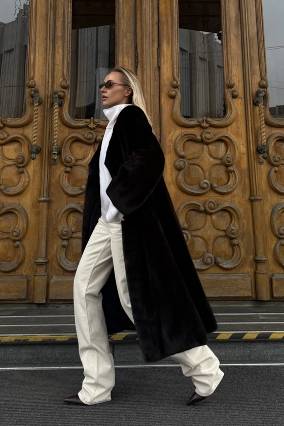 Вінтажна норкова шуба 