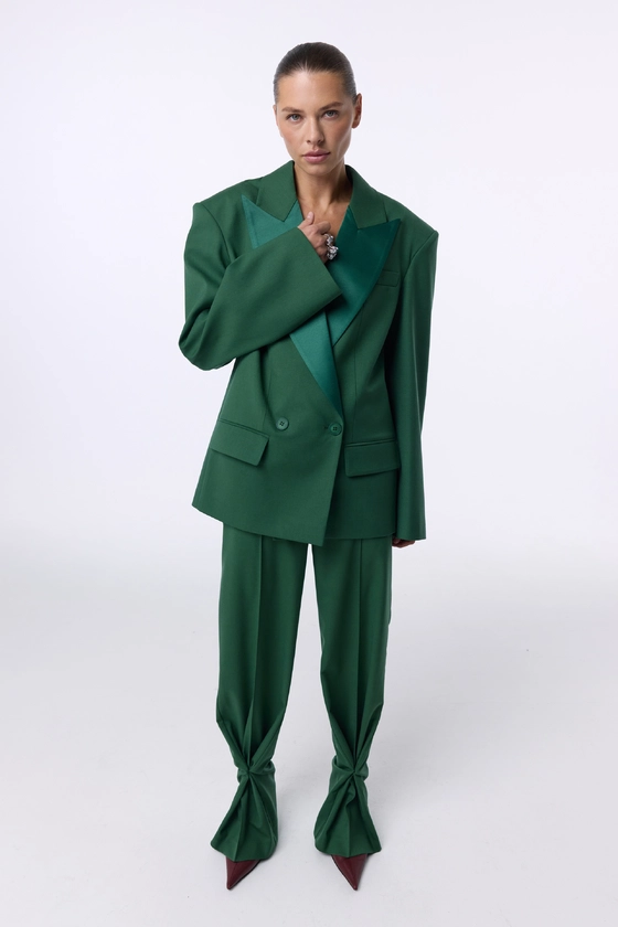 Брюки вовняні Fold 