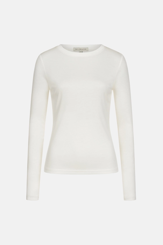 Fitted translucent longsleeve - photo 1