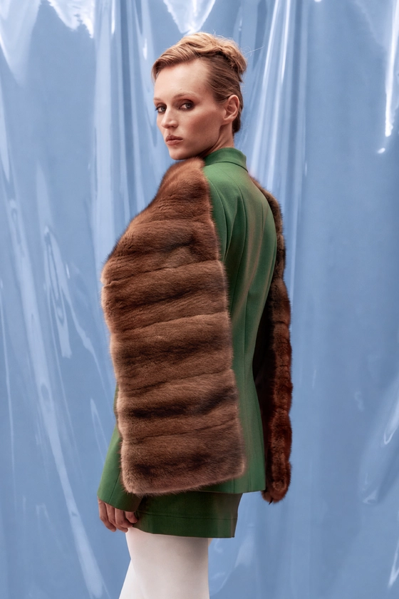 Vintage mink scarf - photo 2