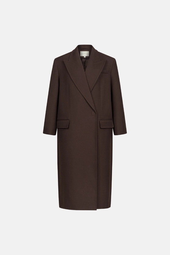 Пальто оверсайз прямого крою 