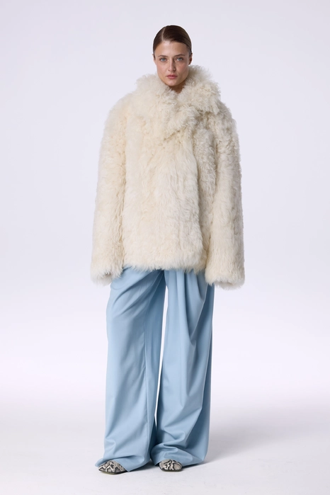 Nest sheepskin coat