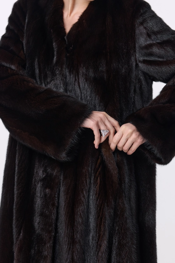 Вінтажна норкова шуба 