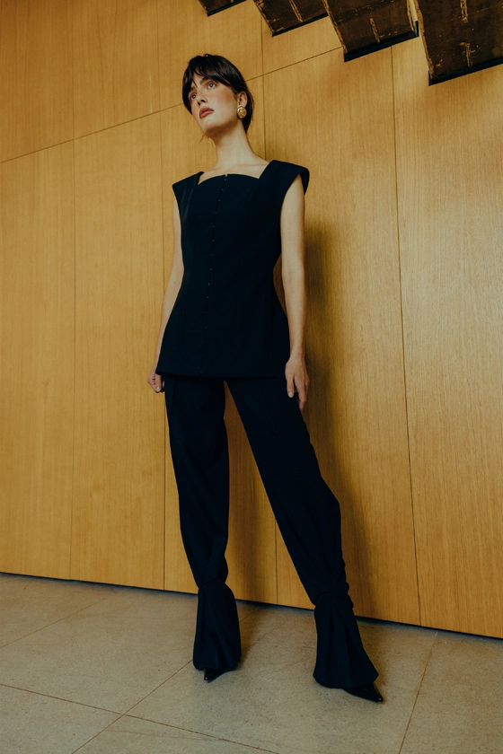 Брюки котонові Fold 