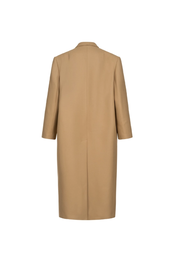 Пальто оверсайз прямого крою 