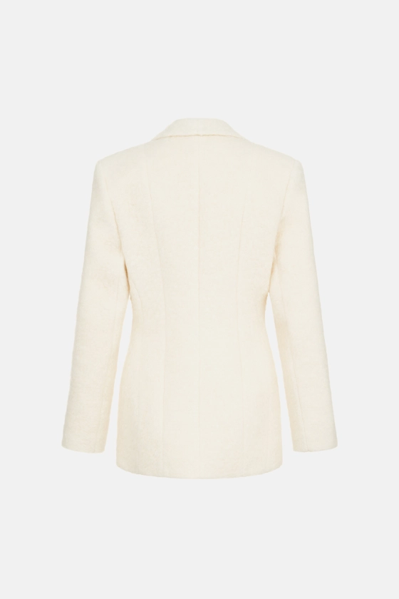 Fuzzy Alpaca coat-jacket - photo 2