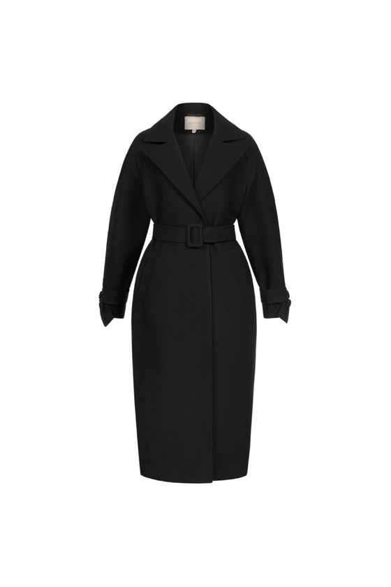 Пальто максі зі спущеним рукавом 