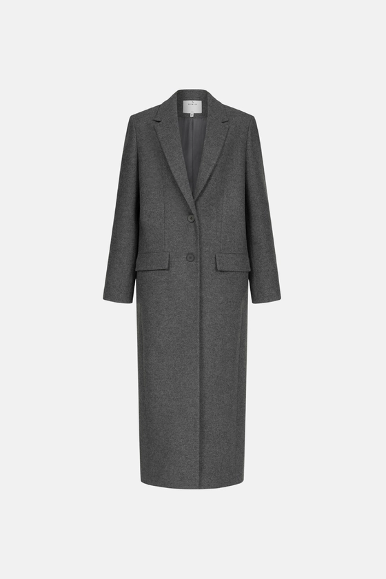 Пальто прямого крою 