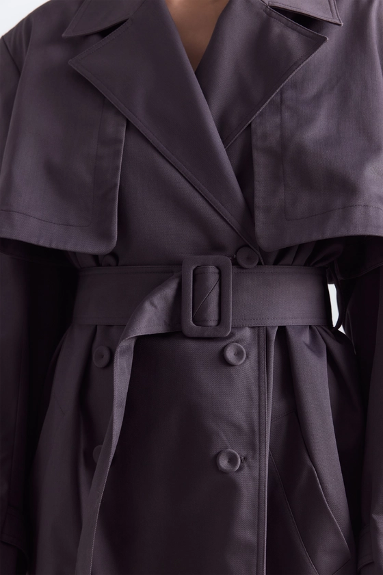 Тренч оверсайз довгий 