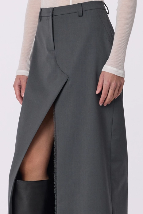 Спідниця максі з розрізом