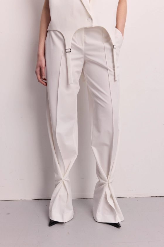 Cotton trousers Fold - photo 5