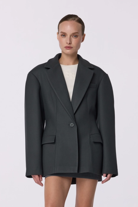 Hourglass coat-jacket