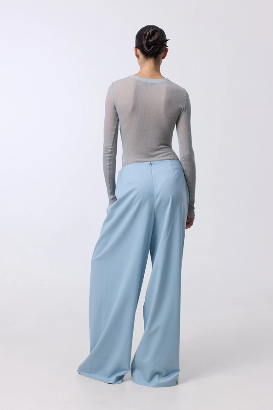 Cascade woolen trousers 