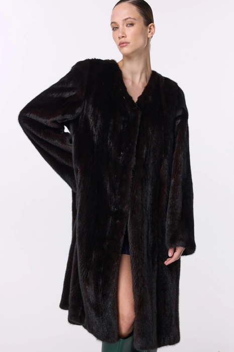 Вінтажна норкова шуба