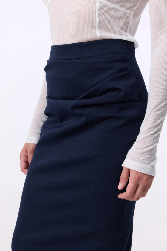 Tuck skirt - photo 5