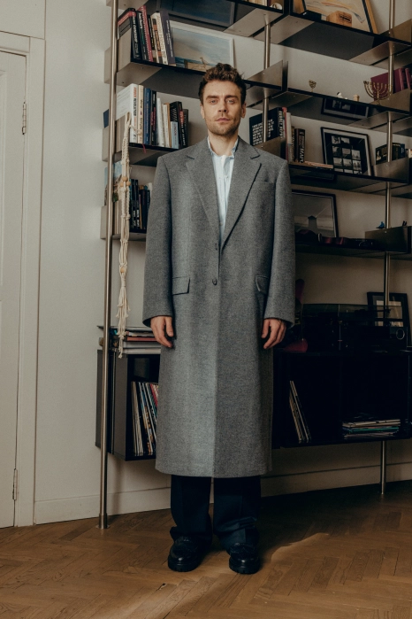 Пальто прямого крою