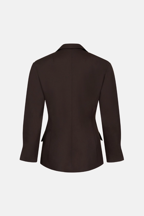 Жакет вовняний приталений 