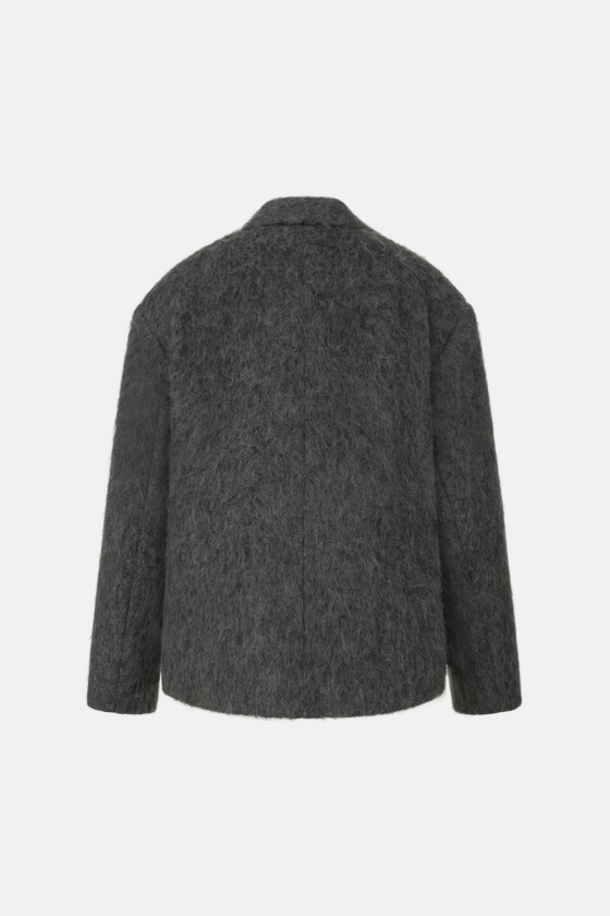 Soft alpaca coat-jacket - photo 2