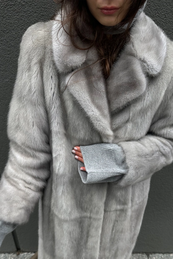 Вінтажна норкова шуба 