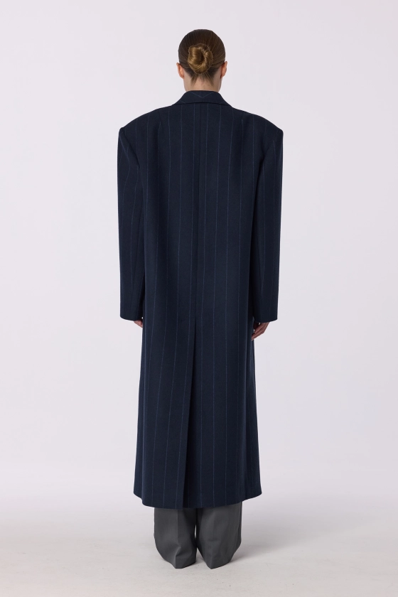 Пальто оверсайз прямого крою 