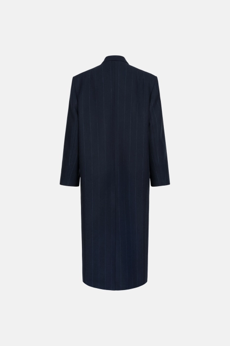 Straight cut oversized coat