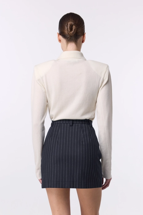 Cardinal polo with long sleeves