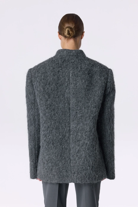 Lucid alpaca coat-jacket