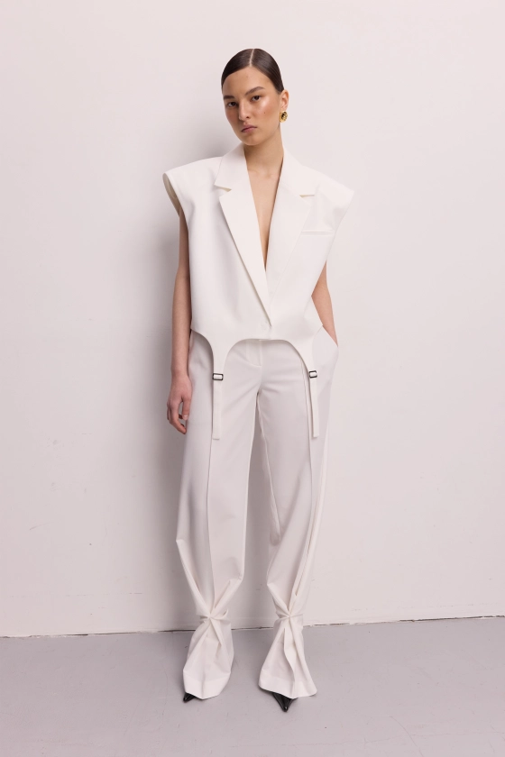 Cotton trousers Fold - photo 3