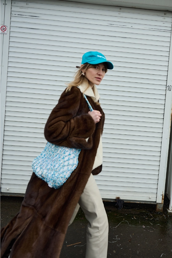 Вінтажна норкова шуба 