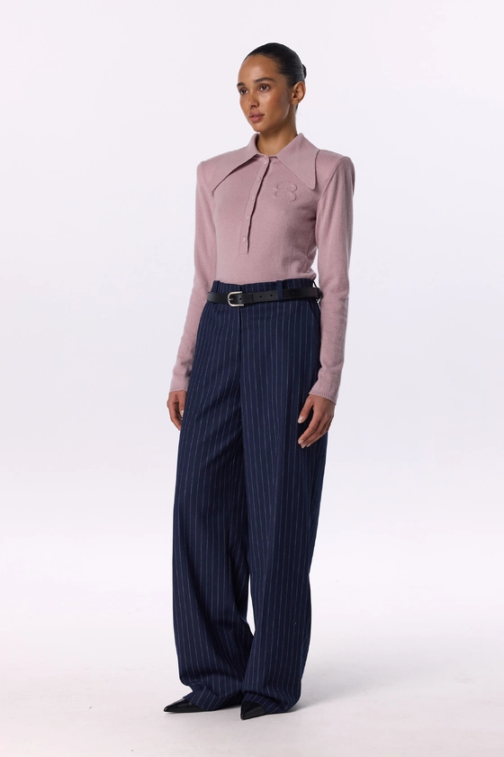 Брюки вовняні на середній посадці 