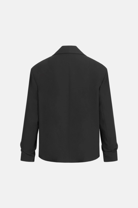 Жакет котоновий зі збіркою на рукаві Жакет котоновий зі збіркою на рукаві