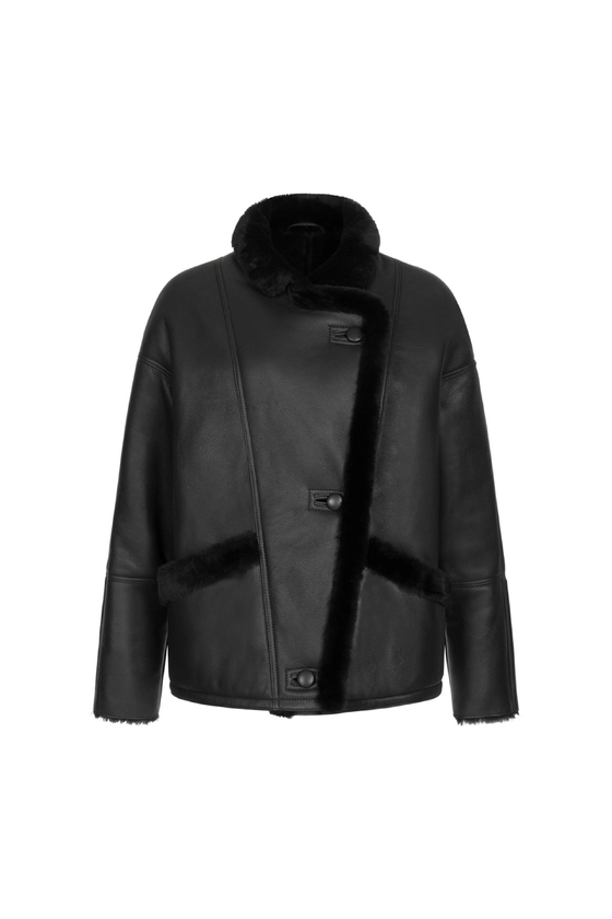 Дублянка оверсайз з накладними карманами 