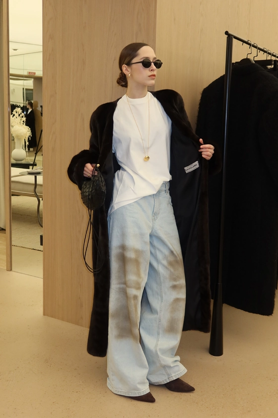 Вінтажна норкова шуба 