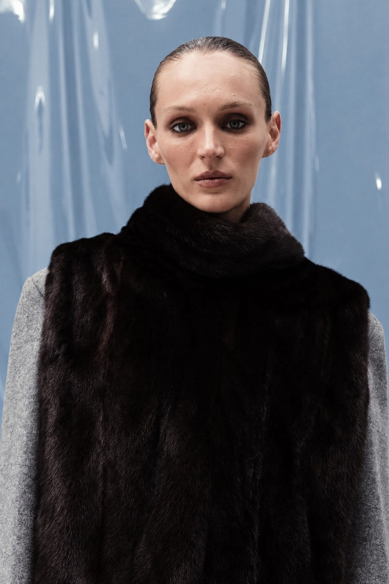 Vintage Mink Dickey - photo 4