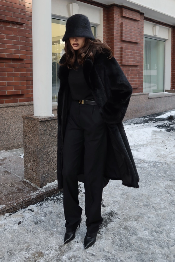 Вінтажна норкова шуба 