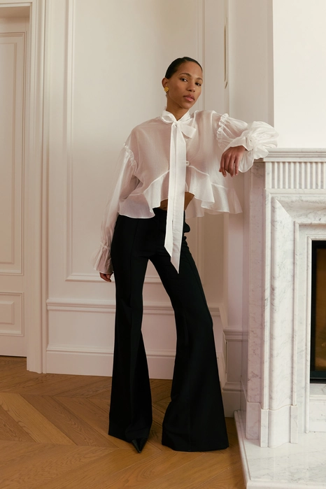 Брюки котонові Bell bottom