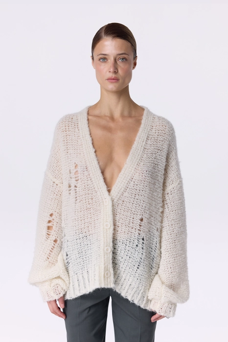 Alpaca cardigan