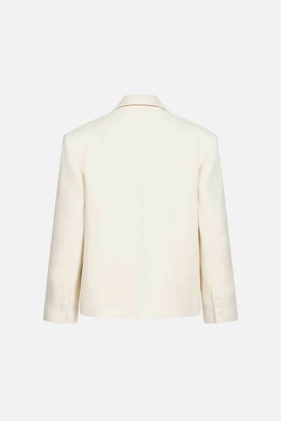 Пальто-жакет оверсайз з трикутничком 