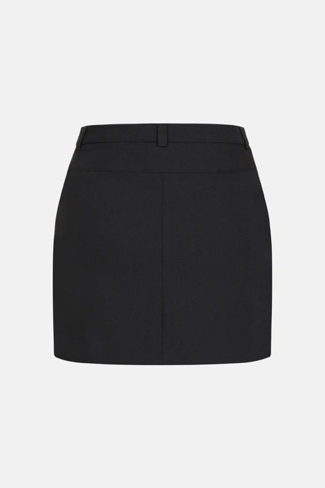 Спідниця котонова міні з середньою посадкою