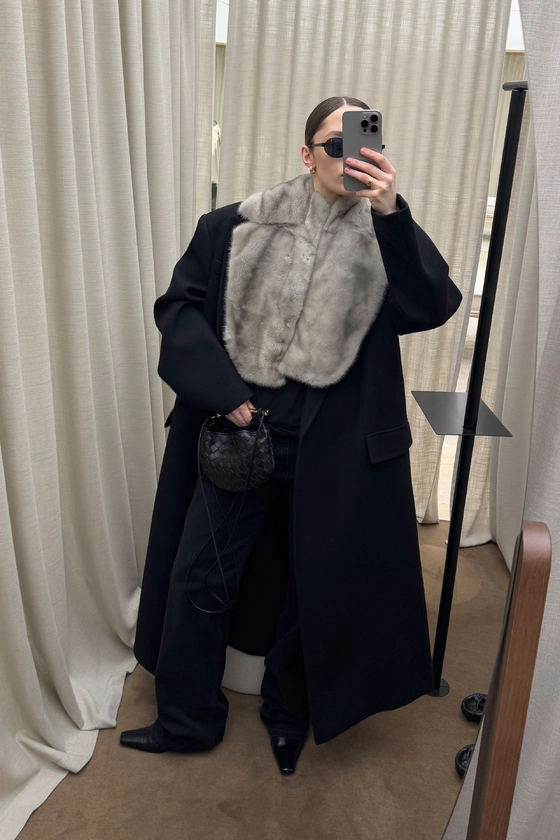 Комір Vintage Mink fur 