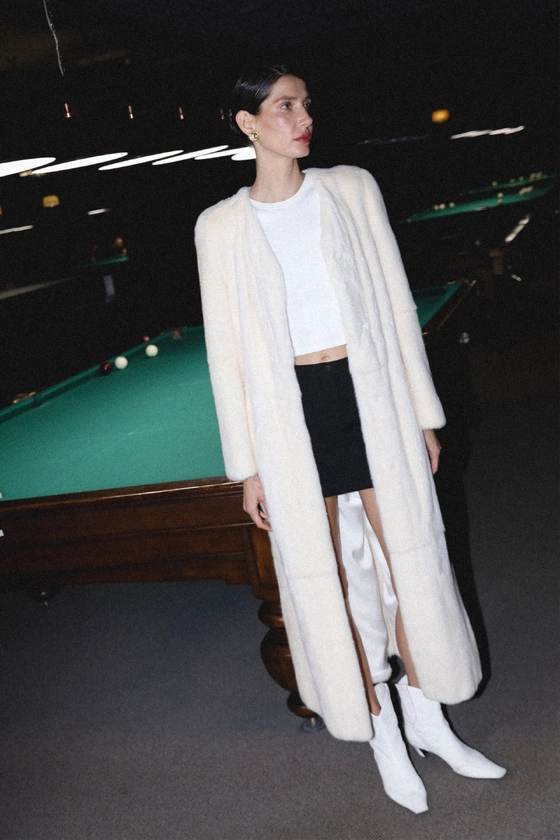 Вінтажна норкова шуба 