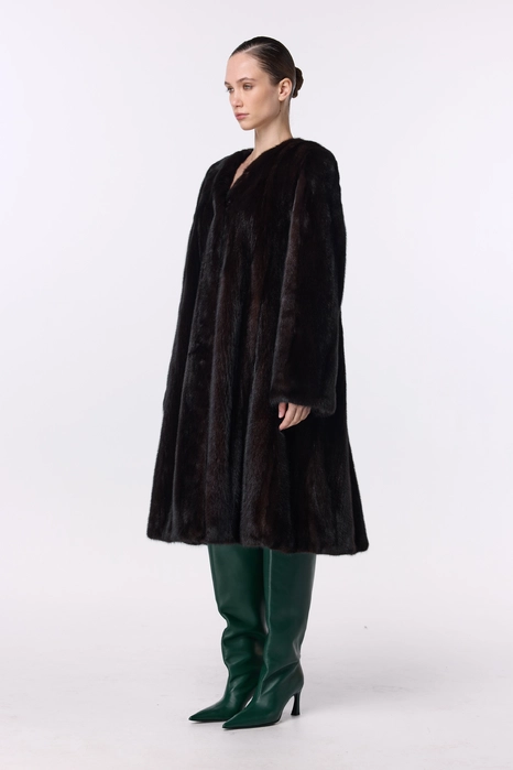 Вінтажна норкова шуба