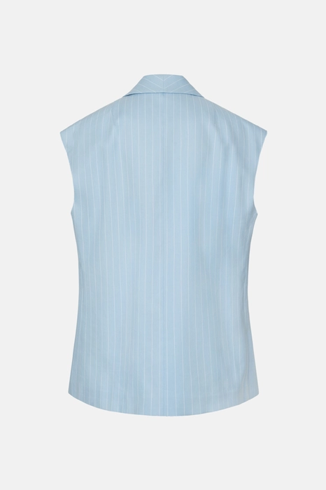 Жилет лляний оверсайз