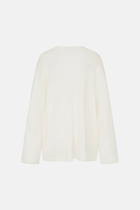 Лонгслів оверсайз напівпрозорий