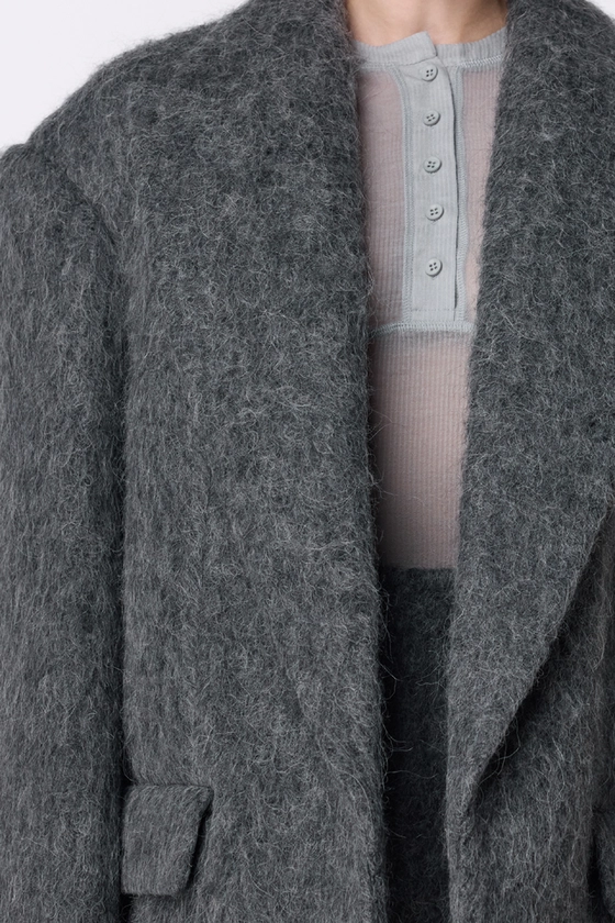 Пальто-жакет Soft з альпаки 