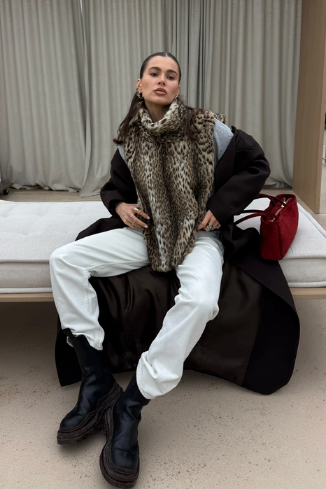 Вінтажна манішка з очеретяного кота