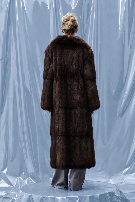 Vintage sable fur coat - photo 2