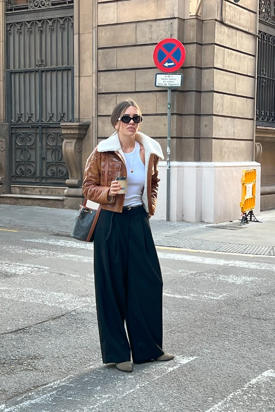 Дублянка-кроп з накладними карманами 