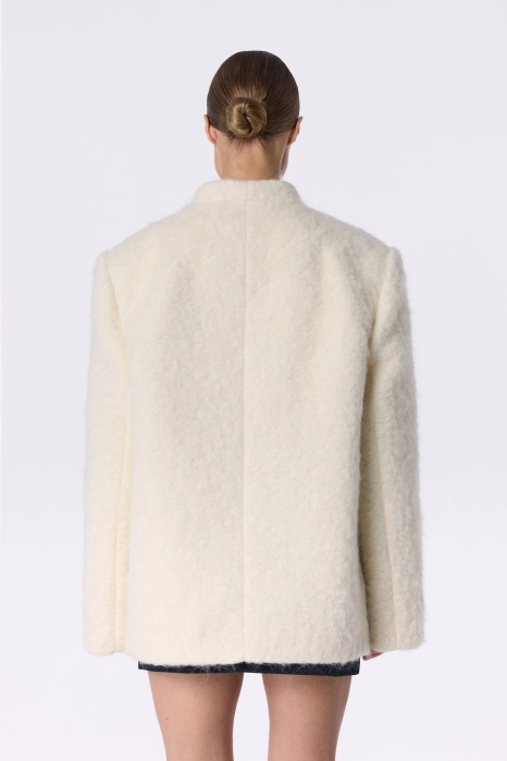 Пальто-жакет Lucid з альпаки